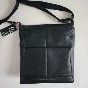 The Sak black genuine leather purse